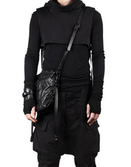 Kun Leather Shoulder Bag