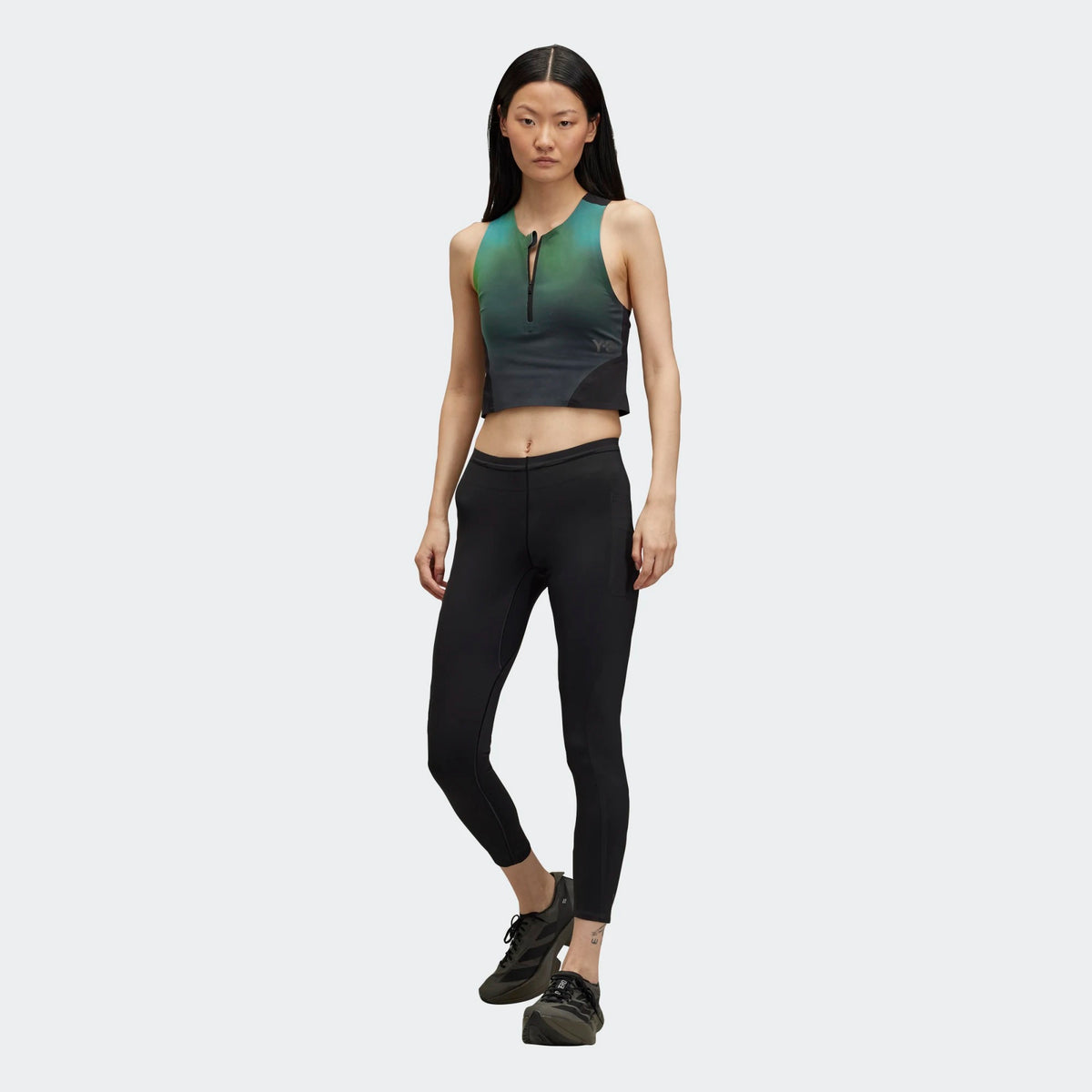 Y-3 W Run Leggings Negro JN4898
