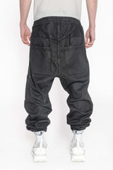 P22 Black Coated Pant