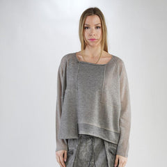 Panel Knit Pullover 2460703